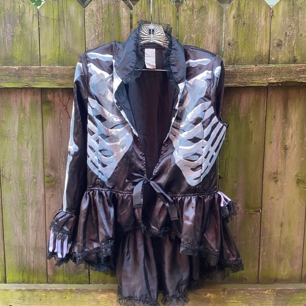 Skeleton costume sz. S